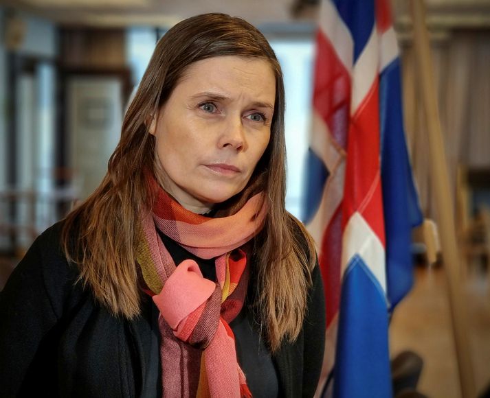 Katrín Jakobsdóttir forsætisráðherra.