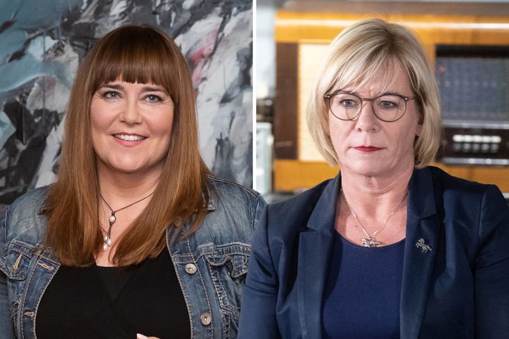 Þórdís Lóa Þórhallsdóttir og Vigdís Hauksdóttir ræddu úttekt innri endurskoðunar á OR í Bítinu í morgun.