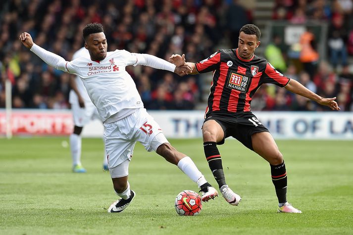 Daniel Sturridge skoraði annað mark Liverpool.