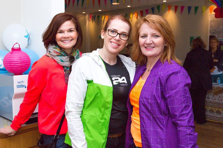Barbara Kristín, Lára Janusdóttir og Rósa Guðbjartsdóttir.