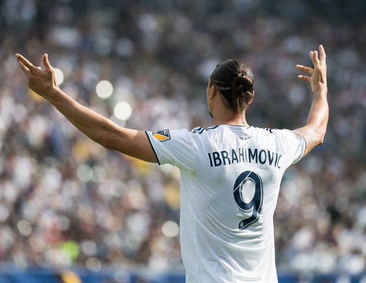 Zlatan gerði það gott í MLS-deildinni á leiktíðinni.