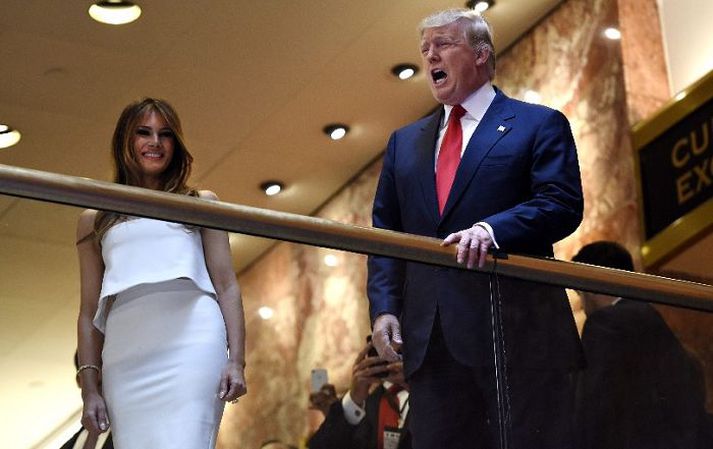Donald Trump ætlar að reisa vegg til að halda ólöglegum innflytjendum úti.