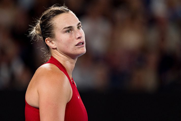 Aryna Sabalenka vann Opna ástralska meistaramótið á dögunum.