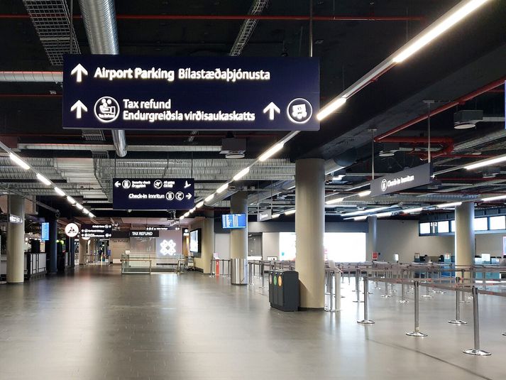 Maðurinn var handtekinn í flugstöð Leifs Eiríkssonar við komuna frá Portúgal í gærkvöldi.