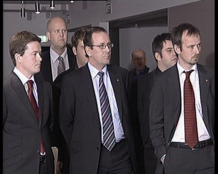 Björgvin G. Sigurðsson, Jón Gunnarsson og Róbert Marshall.