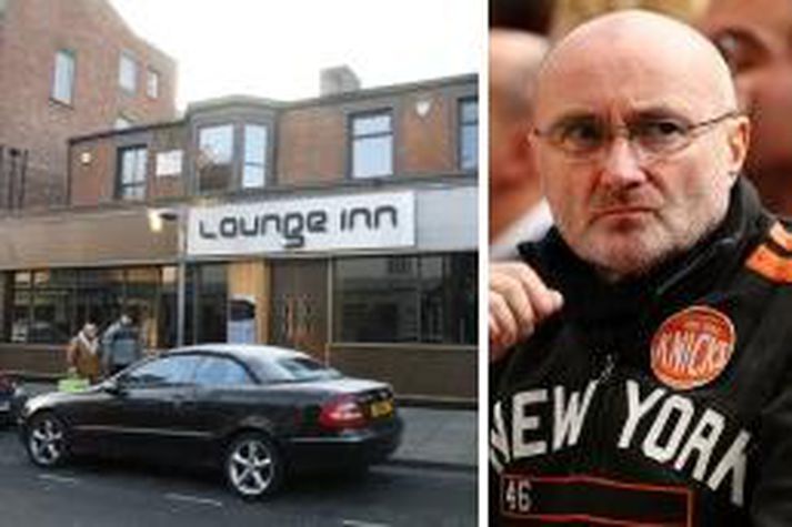 Gefið er í skyn að tónlist Phil Collins hafi verið helsta deiluefnið á The Lounge Inn á sunnudagskvöldið.