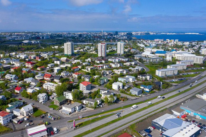 Loftmynd úr Reykjavík. Myndin er úr safni og tengist fréttinni ekki beint.