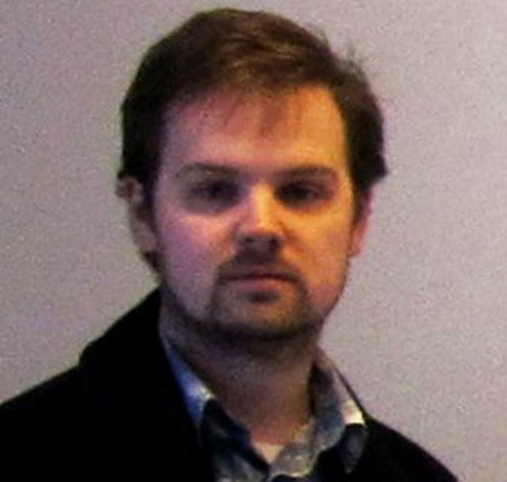 Örn Alexander Ámundason fékk tækifæri til að sýna verk sitt, Kreppa, á opnun The Armory Show í New York.