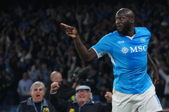 Romelu Lukaku varð ítalskur meistari með Napoli á síðasta tímabili.