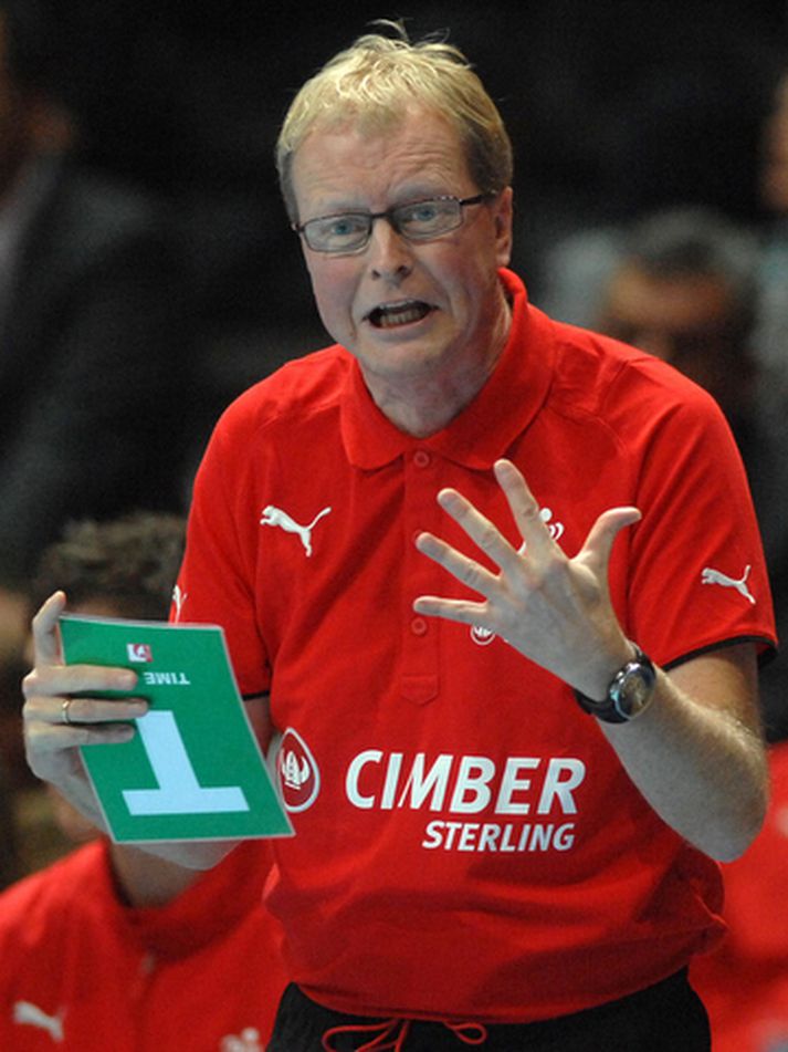 Ulrik Wilbek , þjálfari Dana.