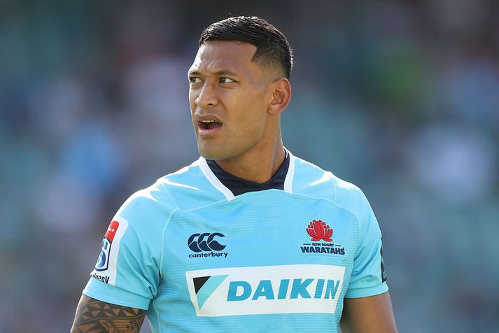 Israel Folau er lítt hrifinn af samkynhneigðum.