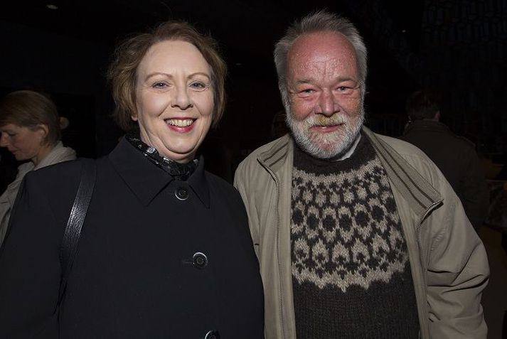 Biskupinn og allsherjargoðinn Agnes M. Sigurðardóttir, biskup Íslands, og Hilmar Örn Hilmarsson allsherjargoði voru viðstödd opnunina.