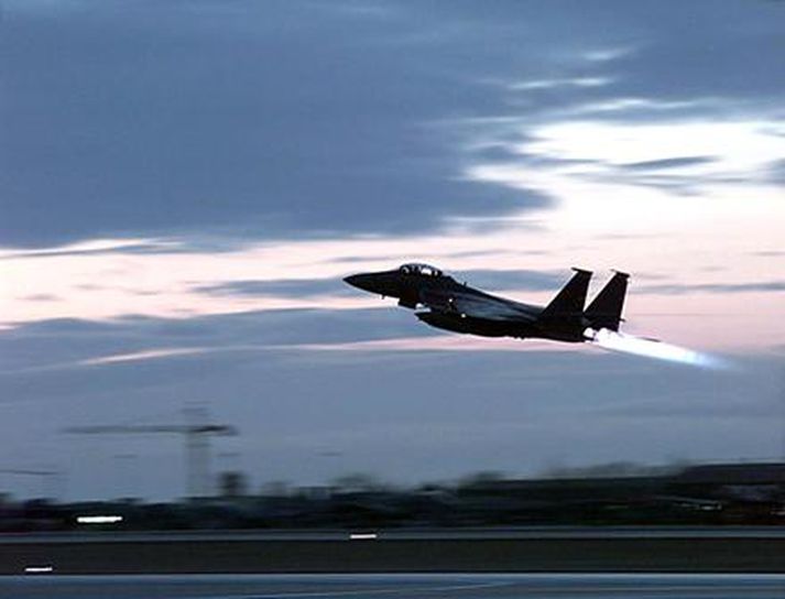 F 15 þota. Mynd/ afp.