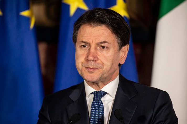 Giuseppe Conte, forsætisráðherra Ítalíu.