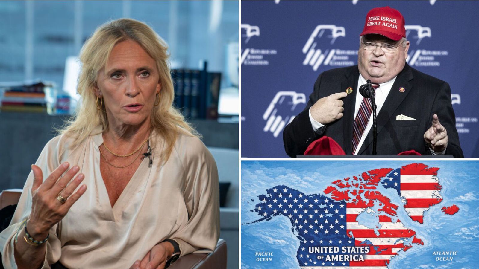 Sendi­herrann tekinn á teppið eftir færslu Trumps
