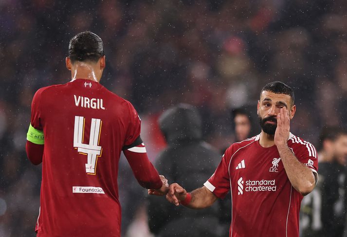 Svekktir Liverpool menn geta huggað sig við það að frammistaðan var fín. 