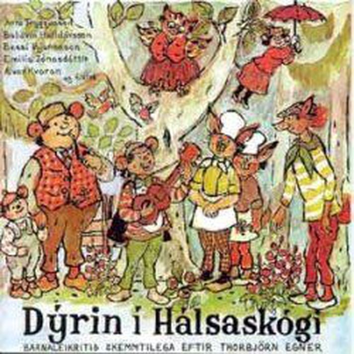 Íslensk börn á öllum aldri þekkja útgáfu SG-hljómplatna á Dýrunum í Hálsaskógi.