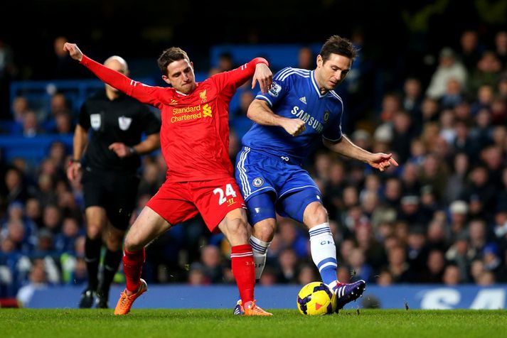 Lampard í leiknum gegn Liverpool.