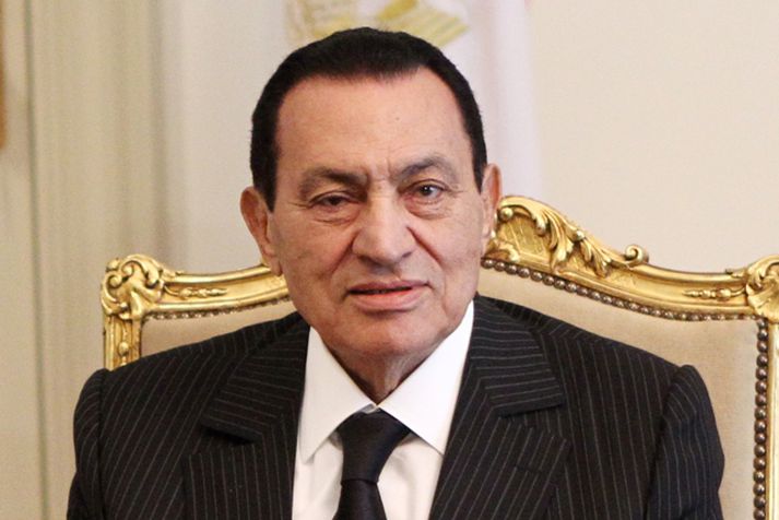 Hosni Mubarak.