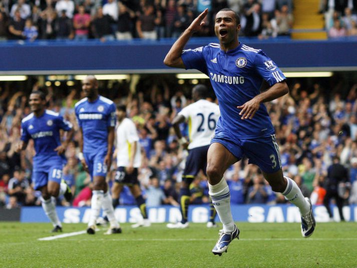 Ashley Cole fagnaði örugglega ekki mikið þegar að hann frétti af dómnum í dag.