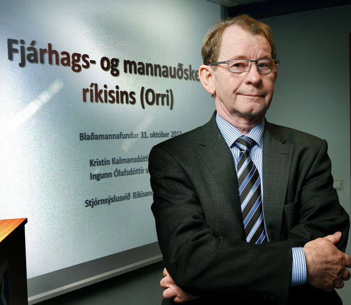 Sveinn Arason, ríkisendurskoðandi.