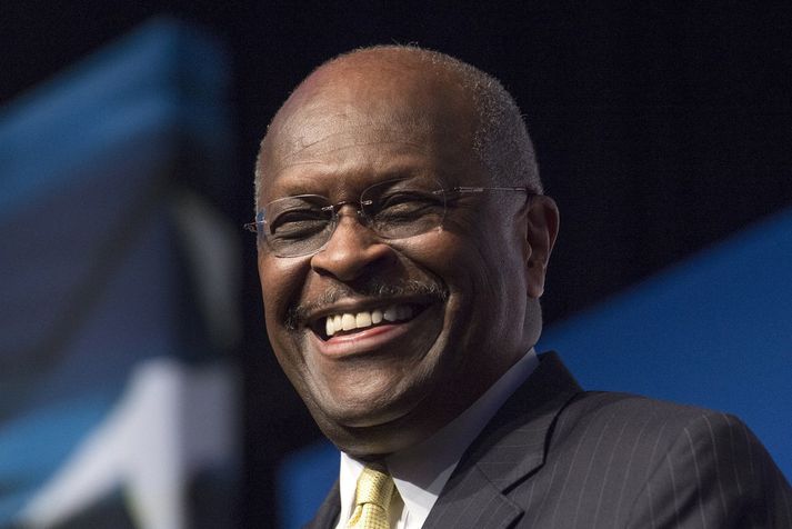 Herman Cain árið 2014.