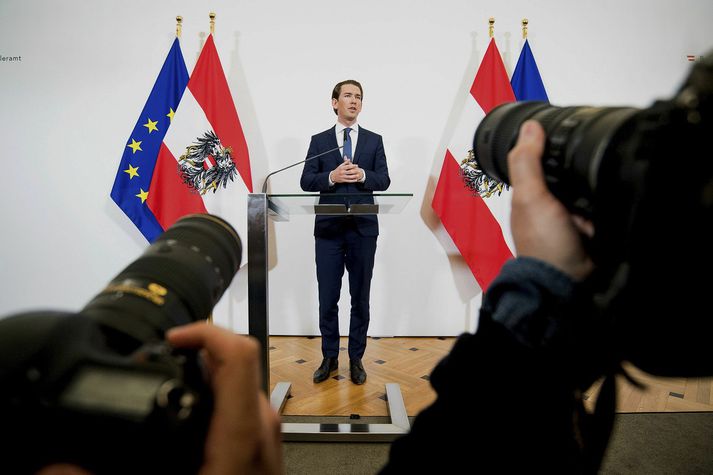 Sebastian Kurz, kanslari Þýskalands.