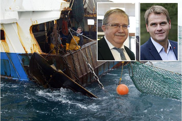 Jón Steinar Gunnlaugsson, fyrrverandi hæstaréttardómari og Árni Páll Árnason, formaður Samfylkingarinnar.