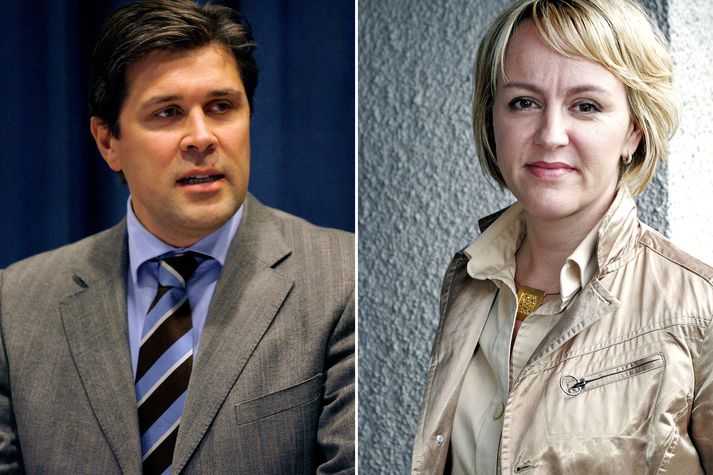 Bjarni Ben og Hanna Birna bítast um formannsstólinn á landsfundi Sjálfstæðisflokksins.