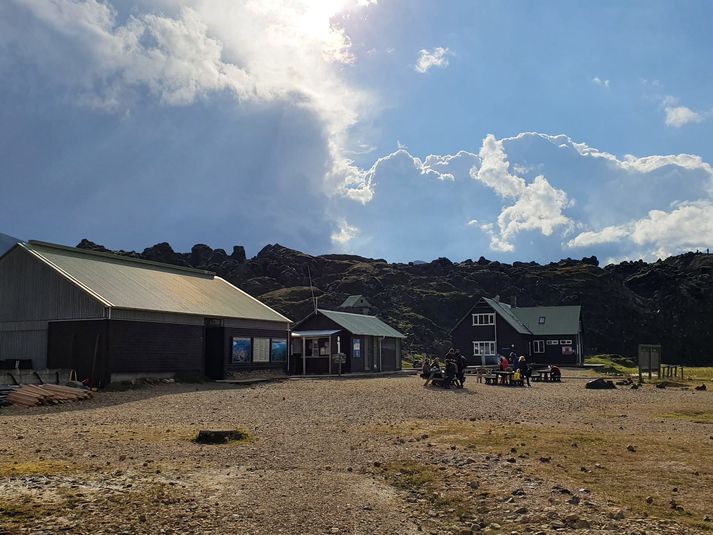 Frá Landmannalaugum. Myndin er úr safni.