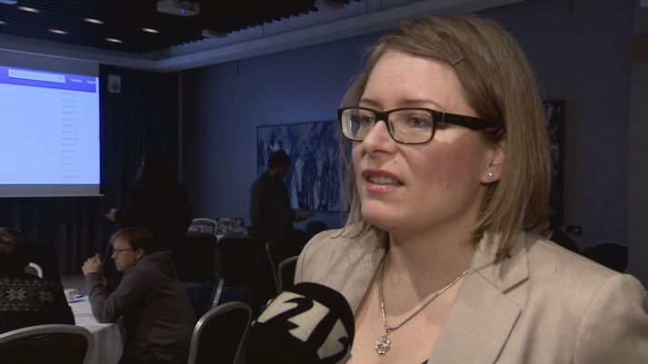 Erna Ýr Öldudóttir nú fyrrum formaður framkvæmdaráðs Pírata.