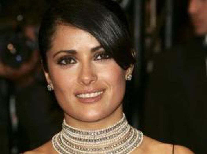 Salma Hayek á kvikmyndahátíðinni í Cannes í fyrra.