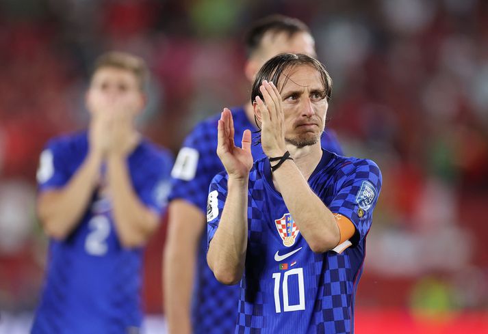 Óvíst er hvað Luka Modric ákveður að gera. 