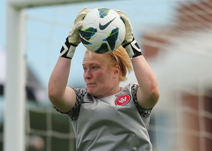 Þóra Björg í leik með Western Sydney.