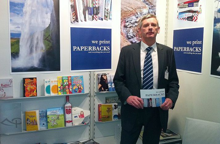 Kjartan Kjartansson, framkvæmdastjóri og eigandi prentsmiðjunnar Ísafold. Prentsmiðjan var tekin til gjaldþrotaskipta í gær. 17 starfsmenn missa vinnuna.