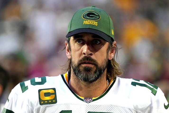 Aaron Rodgers er frábær leikmaður og var kosinn mikilvægasti leikmaður NFL deildarinnar á síðustu leiktíð.