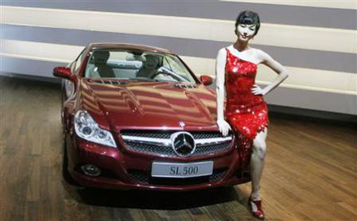 Mercedes Benz herjar á Kínamarkað eins og aðrir.