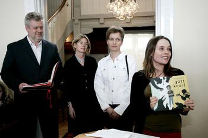Frá verðlaunaafhendingunni í fyrra.