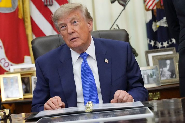 Donald Trump segir „hálf-viðræður“ eiga sér stað milli Bandaríkjanna og Íran. Báðar fylkingar eru með kröfur sem hin vill ekki samþykkja.