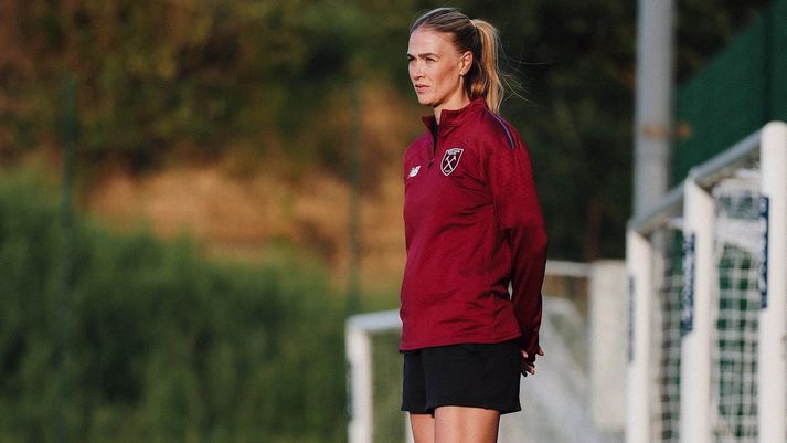 Dagný Brynjarsdóttir var leikmaður West Ham í fjögur og hálft ár eftir að hafa verið stuðningsmaður liðsins síðan í æsku.