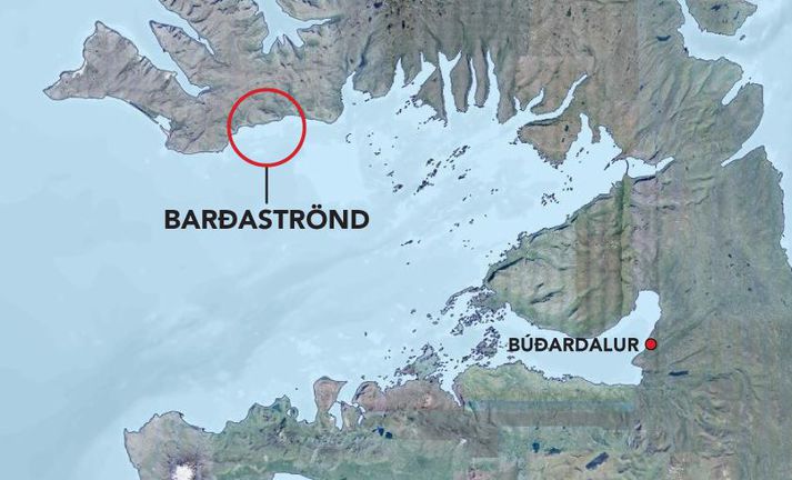 Hjónin Bryndís Sævarsdóttir og Einar Þórarinn Magnússon úr Reykjanesbæ komu ferðamönnum, pari með tveggja ára barn, til bjargar á Barðaströnd á Vestfjörðum í gær.