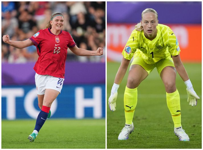 Engin á Evrópumótinu til þessa hefur fengið á sig fastara skot en Cecilía Rán Rúnarsdóttir. Markið skoraði Norðmaðurinn Signe Gaupset hjá henni.