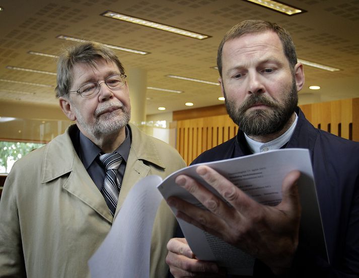 Páll Halldórsson og Ástráður Haraldsson hæstaréttarlögmaður.