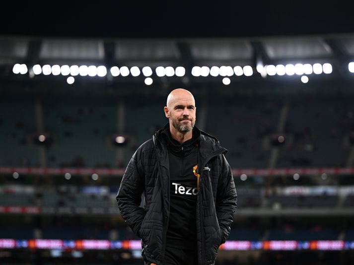 Erik ten Hag, þjálfari Manchester United, ætlar sér stóra hluti.