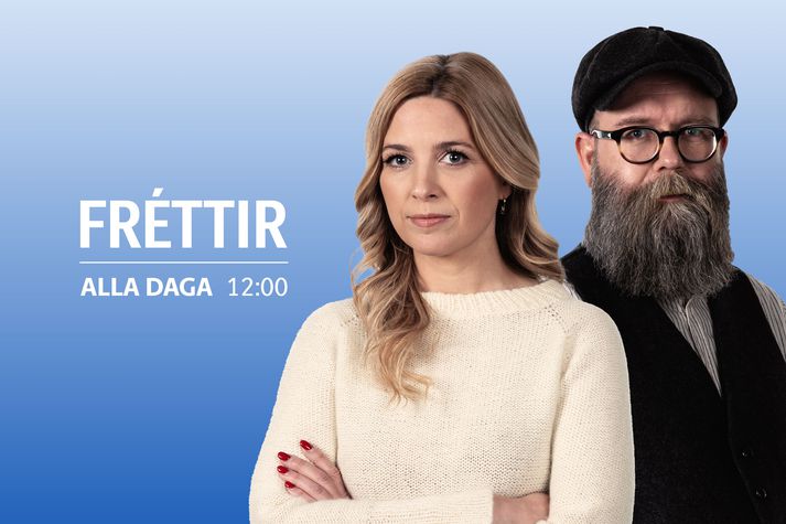 Hádegisfréttir Bylgjunnar eru á sínum stað klukkan 12. 