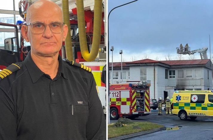 Jón Viðar Matthíasson, slökkviliðsstjóri Slökkviliðs höfuðborgarsvæðisins, segir eigendur húsnæðisins að Funahöfða 7 hafa brugðist vel við ábendingum slökkviliðsins hvað varðar brunavarnir og hafi gert viðeigandi úrbætur. 