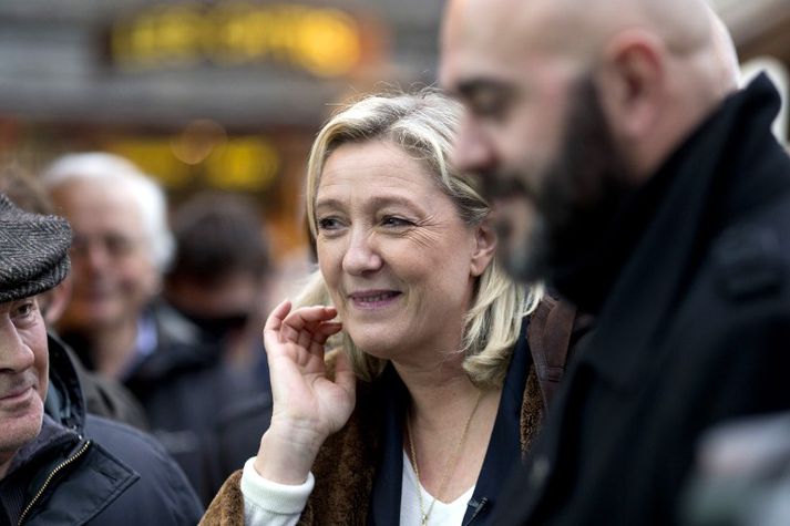 Marine Le Pen, leiðtogi Front National.