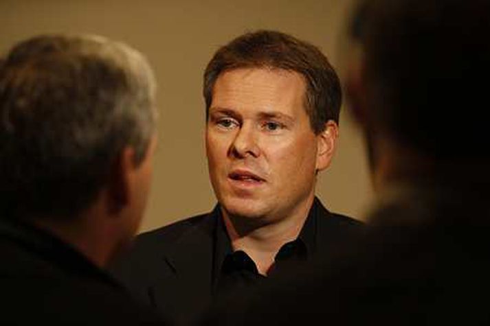 Hannes Smárason var forstjóri FL Group og stjórnarformaður GGE þegar REI málið kom upp.