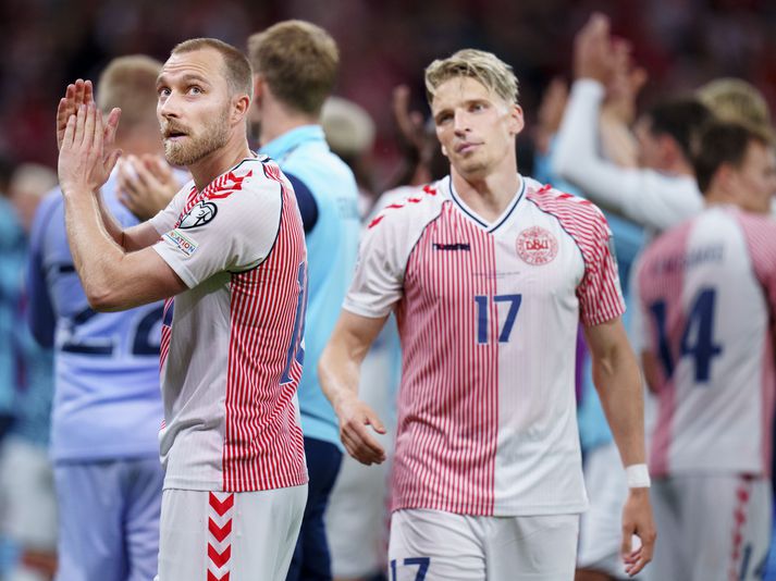 Christian Eriksen og Jens Stryger.