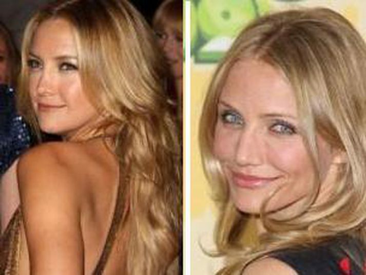 Kate Hudson og Cameron Diaz.